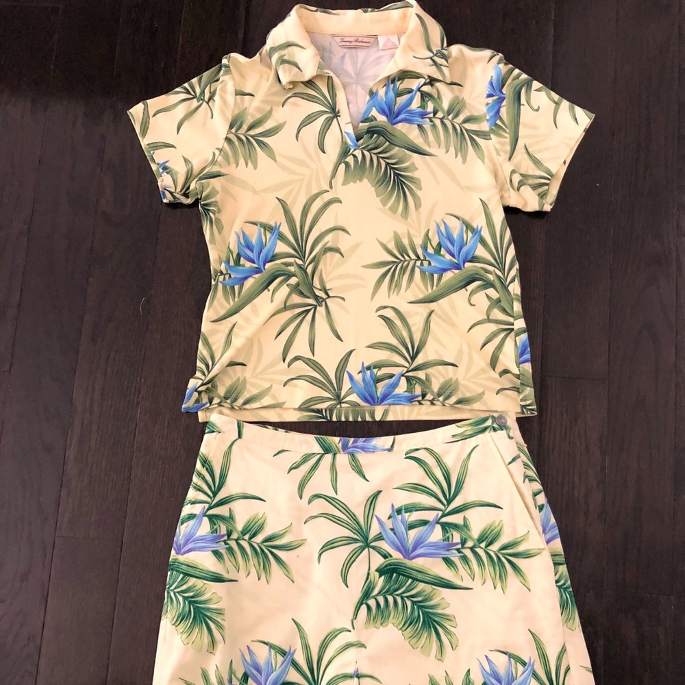 Tommy Bahama skort and polo